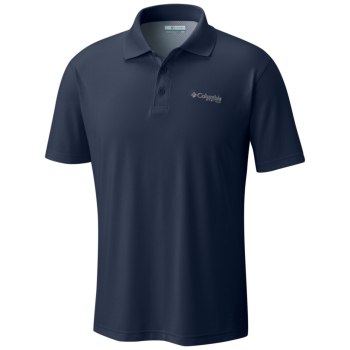 Columbia PFG Skiff Cast, Polo Azul Marino Para Hombre | 927350-WXB